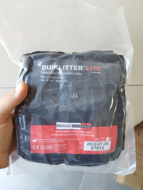 ⁦אלונקה טקטית קלה בוואקום Quiklitter Lite⁩ – תמונה ⁦3⁩